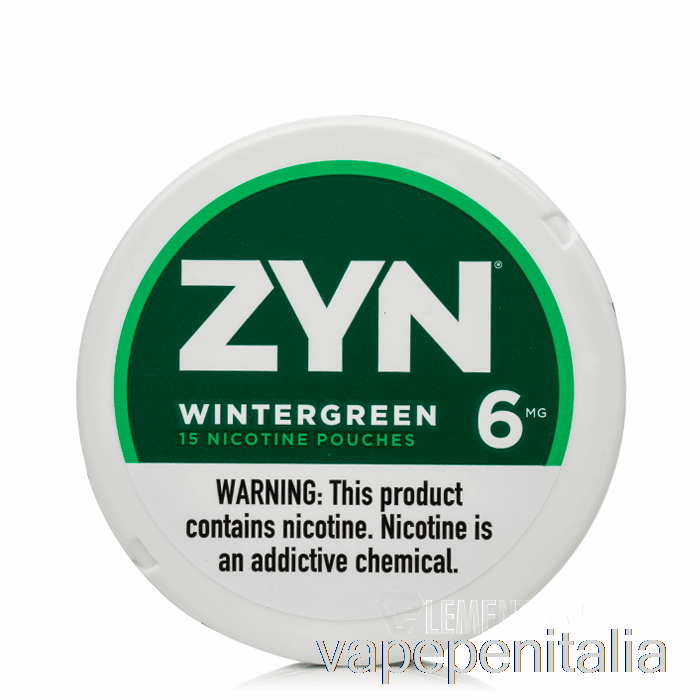 Buste Di Nicotina Mod Zyn Per Vape Box - Wintergreen 6mg